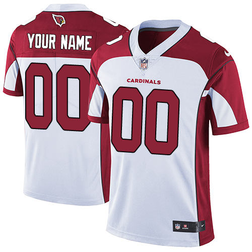 Youth Arizona Cardinals ACTIVE PLAYER Custom White Vapor Untouchable Limited Stitched Jersey